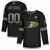 Customized Men's Ducks Any Name & Number Black Shadow Logo Print Adidas Jersey,baseball caps,new era cap wholesale,wholesale hats